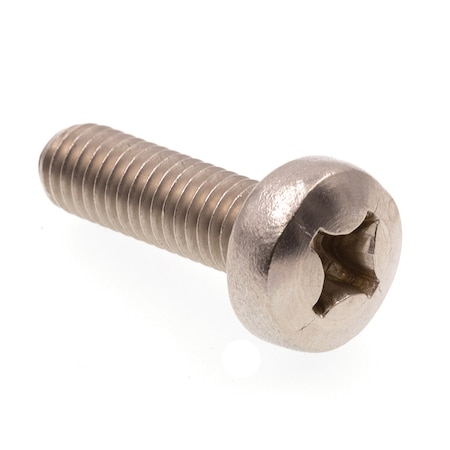 Machine Screw, Metric Pan Head, Phil Drive M6-1.0 X 20MM A2-70 Stainless Steel 10PK